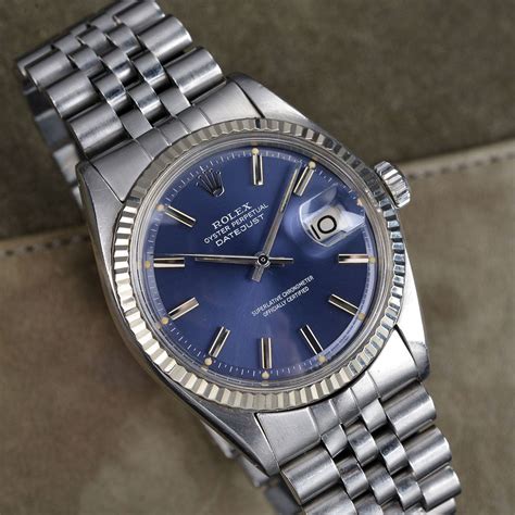 blue 1601 rolex|rolex datejust 1601 vs 1603.